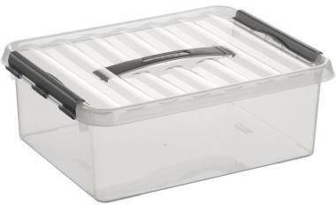 Symbolbild für Aufbewahrungsbox 12l 400x300x140mm transparent