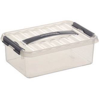 Symbolbild für Aufbewahrungsbox 4l 300x200x100mm transparent