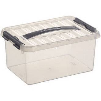 Preisbild für Aufbewahrungsbox 6l 300x200x140mm transparent