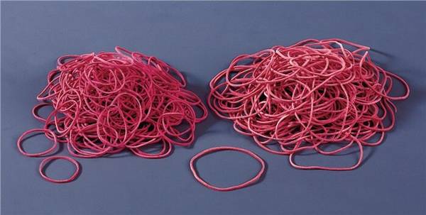 Gummiring 20mm rot 1.000g - Artikel: 176035130