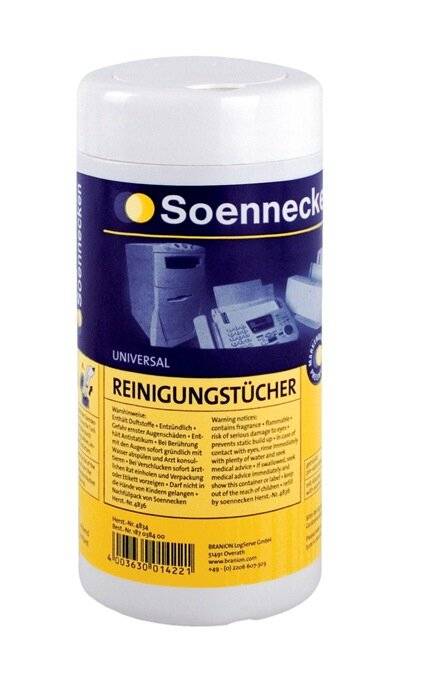 Soennecken Reinigungstuch 4829 Spenderdose 100 St./Pack.-0