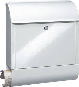 Briefkasten Scandic 825 W H.460mm B.380mm T.125mm weiß STA DIN C4 BURG-WÄCHTER-3