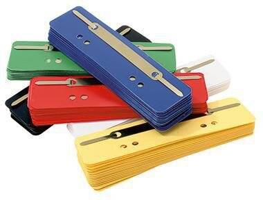 Heftstreifen PP Metalldeckl. gelb 25 St./Pack. - Artikel: 125245010-3