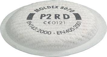 Partikelfilter 807001 EN 143:2000+A1:2006 P2 R D f.Ser.8000 MOLDEX-2