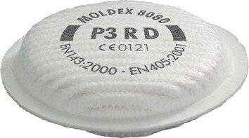 Partikelfilter 808001 EN 143:2000+A1:2006 P3 R D f.Ser.8000 MOLDEX-2
