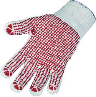 Handschuhe Gr.10 rot EN 388 PSA II Baumwolle (innen)/Polyamid (außen) ASATEX-2