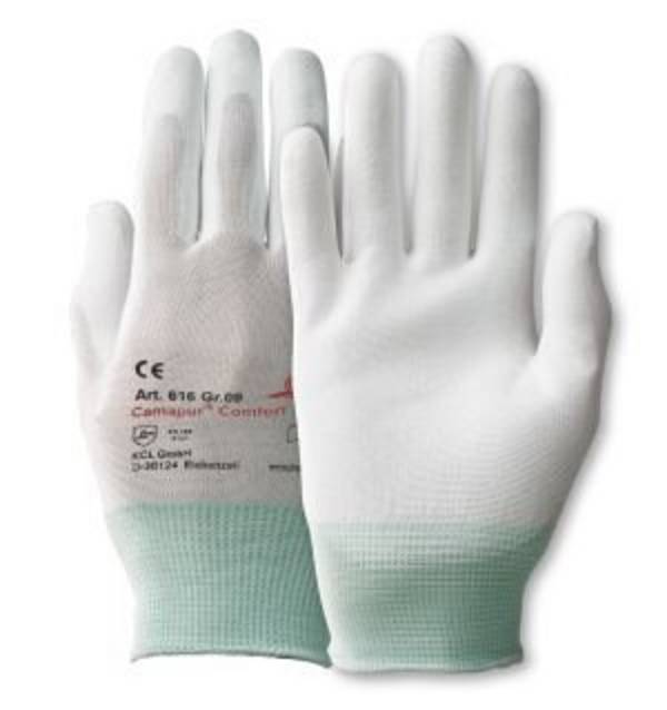 Handschuhe Camapur Comfort 616 Gr.6 weiß EN 388 PSA II 10 PA