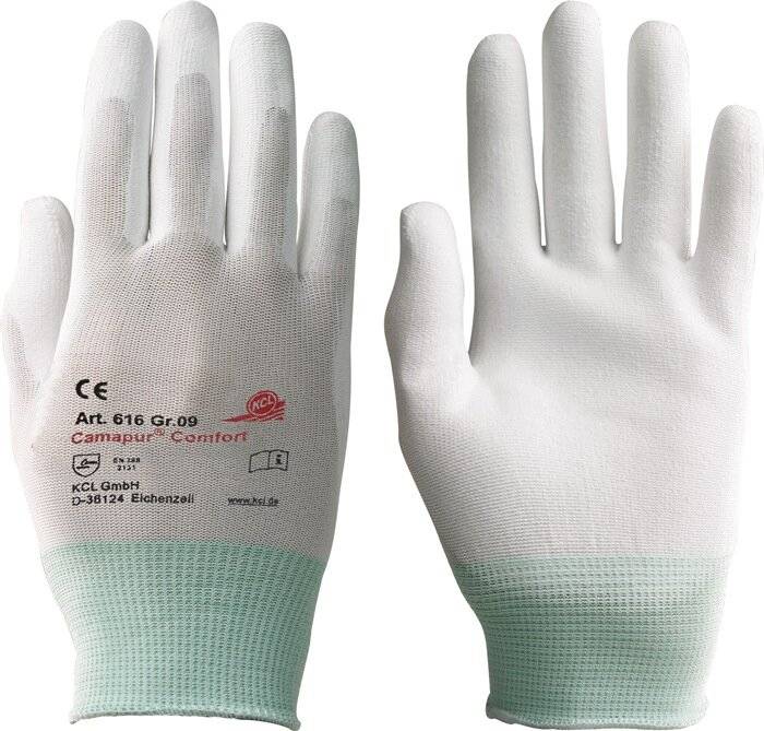Handschuhe Camapur Comfort 616 Gr.6 weiß EN 388 PSA II 10 PA-4