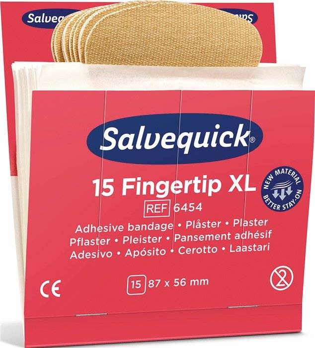 Pflasterstrips Salvequick elastisch 6 Nachfüllpack.je 15 St.SALVEQUICK-0