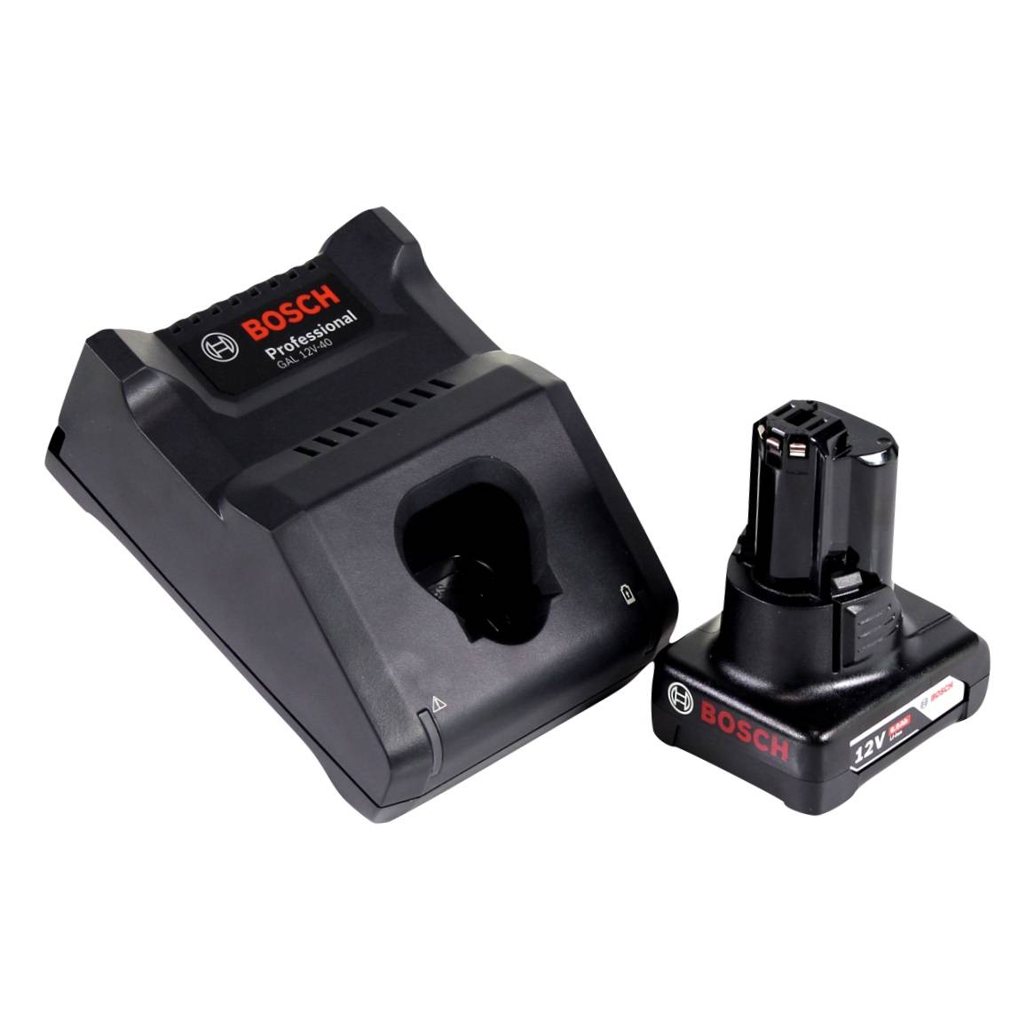 Bosch GWS 12V-76 Professional Akku Winkelschleifer 12 V 76 mm Brushless + 1x Akku 6,0 Ah + Ladegerät + L-Boxx-4