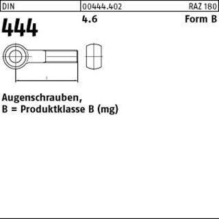Augenschraube DIN 444 FormB BM 6x 40 4.6 50 Stück-0