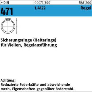 Sicherungsring DIN 471 52x 2 1.4122 Regelausf. 1 Stück-0