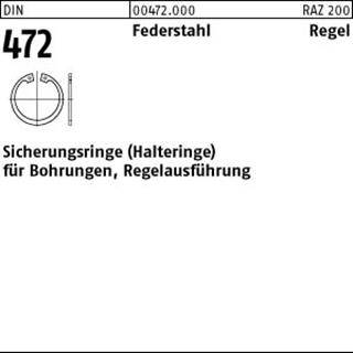 Sicherungsring DIN 472 130x 4 Federstahl Regelausf. 1 Stück-0