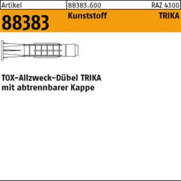 TOX Allzweckdübel TRIKA 6/36 - Artikel: 4049563003857