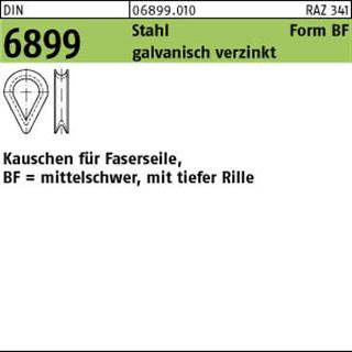 Kauschen DIN 6899 BF 11/RW12 Stahl galv.verz. 50 Stück-0