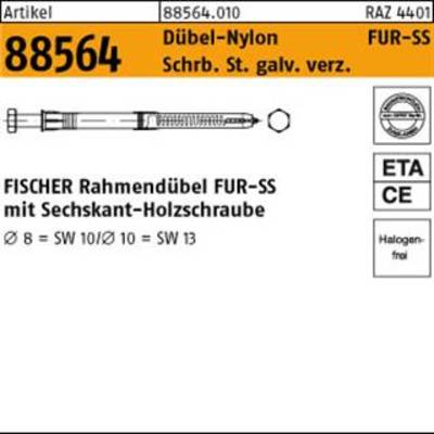 ART 88564 FISCHER-Universal Rahmendübel gal Zn FUR 8 x 120 Sechskant S