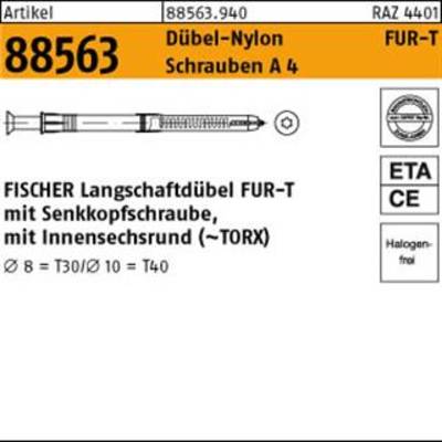 ART 88563 FISCHER-Uni. Rahmendübel A 4 FUR 8 x 100 -T S