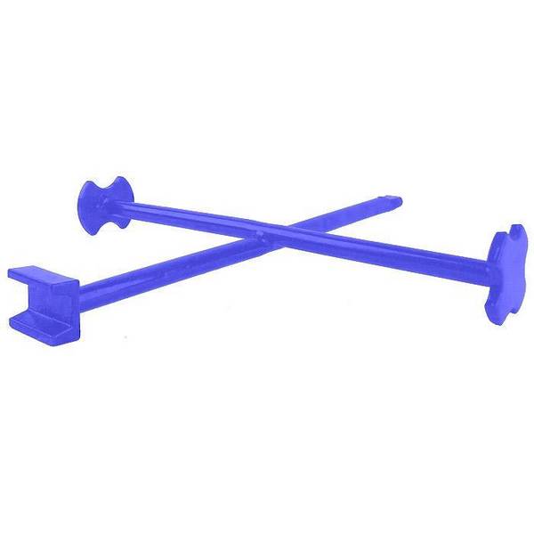 Kreuz-Fass-Schlüssel - lackierter Stahl