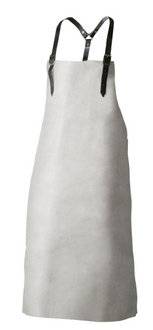 Brustlatzschürze Knut L.ca.100xB.ca.80cm grau Spaltleder FELDTMANN-1