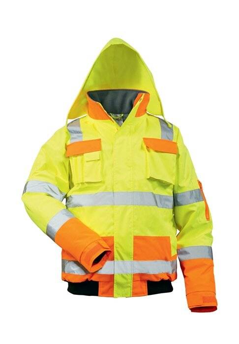 Warnschutz-Pilotenjacke Mats Gr.XXL gelb/orange SAFESTYLE-0