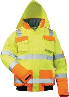 Warnschutz-Pilotenjacke Mats Gr.XXL gelb/orange SAFESTYLE-2