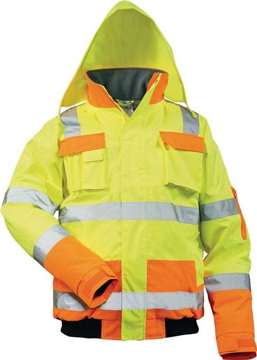 Warnschutz-Pilotenjacke Mats Gr.XXL gelb/orange SAFESTYLE-4