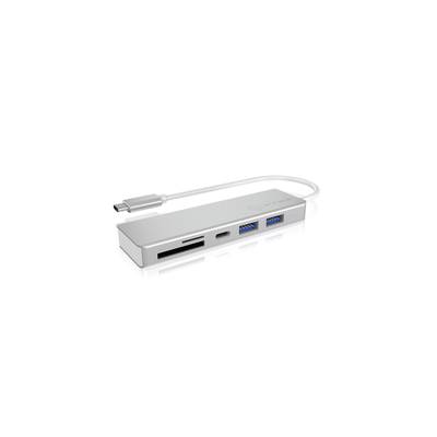 IB-HUB1413-CR, USB Type-C Hub mit 3 USB 3.0 Anschlüssen und Multi-Kartenleser