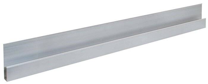 Alu h-Kartätsche L.1800mm m.Verstärkungswulst Alu.1,6mm-0