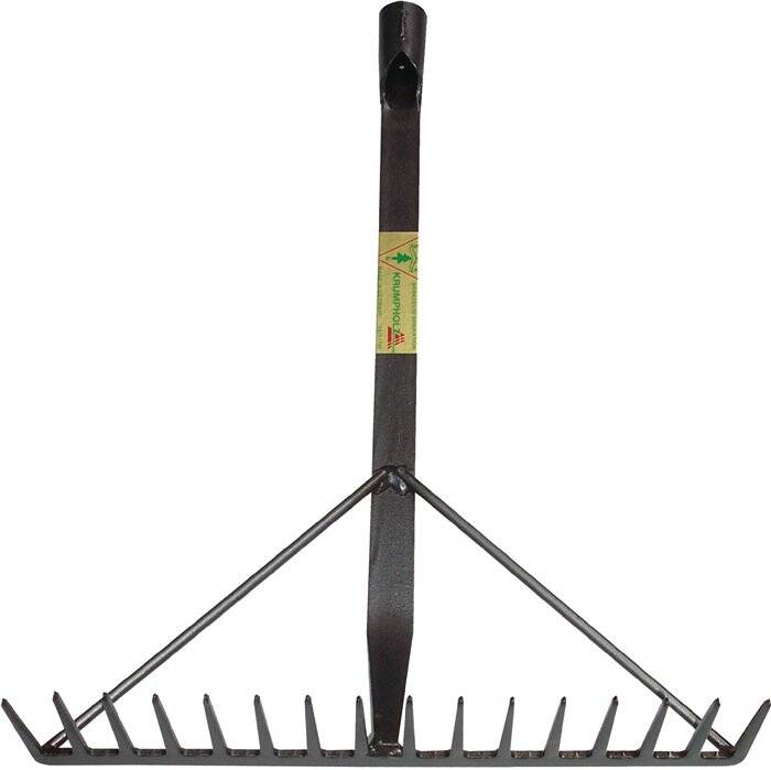 Teerrechen B.410mm Anz.Zinken 16 G.1700g KRUMPHOLZ-1