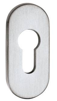 Schlüsselrosette 0811/6003 VA EST Schildst.6mm PZ ov.EDI-4