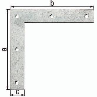 Eckwinkel L.160x160mm B.30mm STA sendzimirverzinkt GAH-3