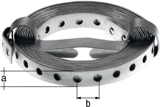 Lochband Band-B20x1mm L.10m sdmverz.GAH-1