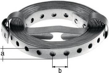 Lochband Band-B20x1mm L.10m sdmverz.GAH-3