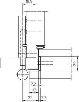 Flügelteil V 0037 WF 3-tlg.STA vern.SIMONSWERK-3