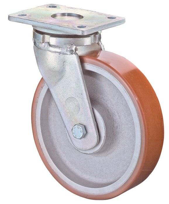 Schwerlastrolle, Ø 250mm, 1600kg, Radbreite 75mm, RR100.C10.251-3