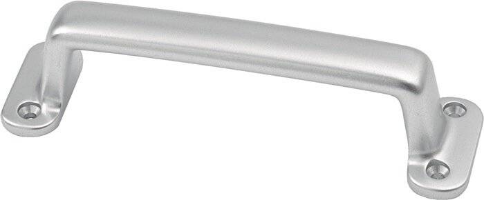 Handgriff A.30mm L.160mm B.42mm Alu-Guss silberf.elox.Löcher 4 HERMETA-1