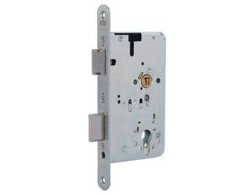 Panik-Einsteckschloss 2320 Fkt.B rd 24/65/72/9mm DIN L/R VA BKS-4