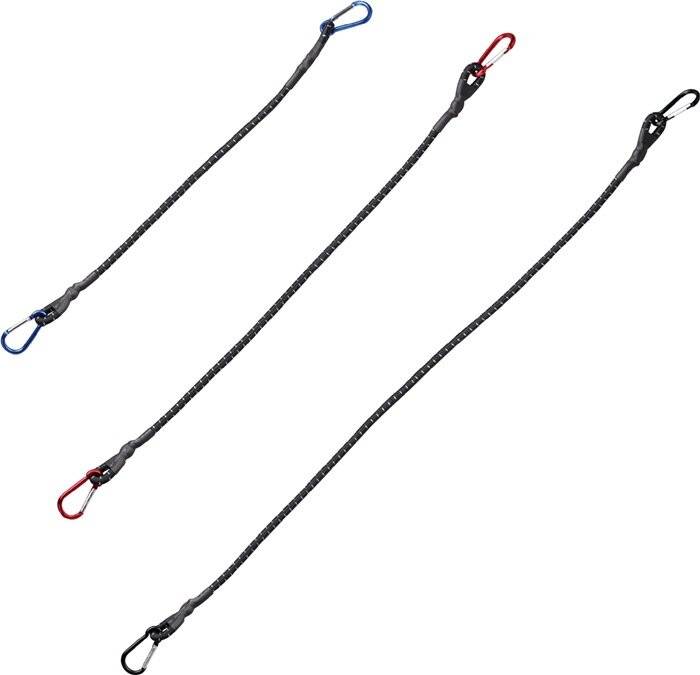 Gepäckspannerset 3-tlg.L.60,80,100cm m.Karab.h.UNITEC-2