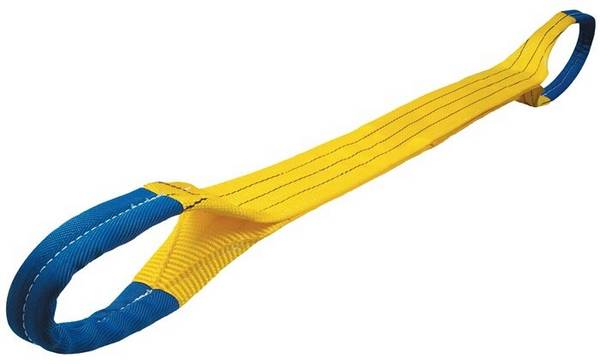 Hebeband DIN EN 1492-1 L.5m gelb Tragf.einf.3000kg DOLEZYCH
