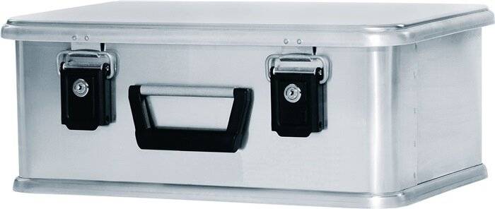 Zarges Box, Lagerbox, Alu Kiste - Aluminium - 24 l - Höhe 200 mm - Breite 500 mm - Tiefe 340 mm - Transportkiste-3