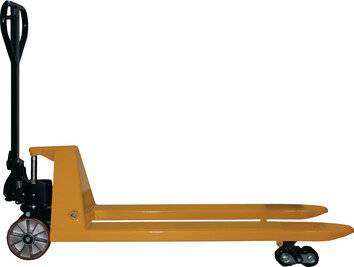 Gabelhubwagen Gabel-L.1150mm Trgf.2500kg STA signalgelb PUR/Nylon-1