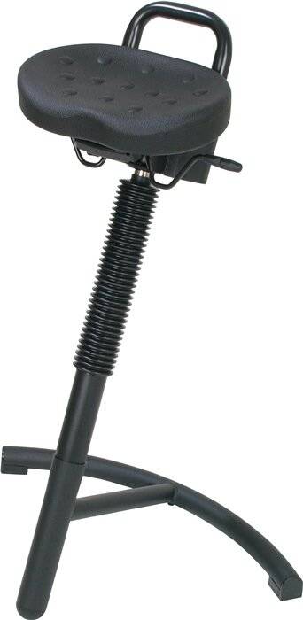 Stehhilfe Integralschaum Sitz-H.645-825mm STA schwarz Lotz-0