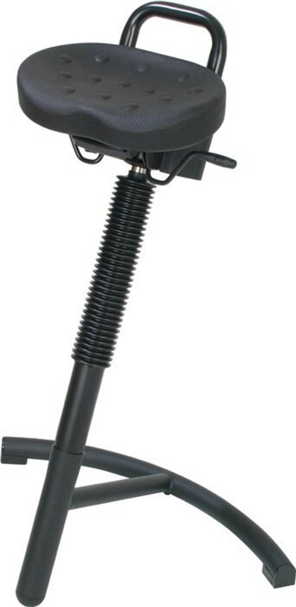 Stehhilfe Integralschaum Sitz-H.645-825mm STA schwarz Lotz