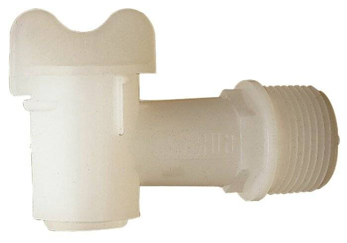 Fasshahn Ku.weiß R 19,05 (¾Zoll)mm-0