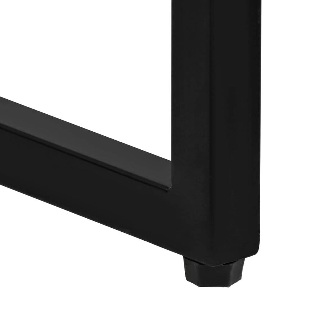 vidaXL Bartisch Altholz Massiv 70x70x106 cm-5