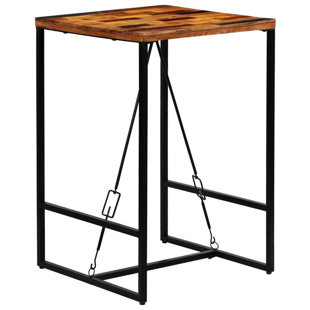 Symbolbild für vidaXL Bartisch Altholz Massiv 70x70x106 cm