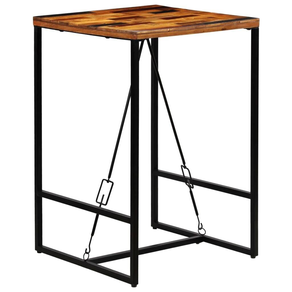 Symbolbild für vidaXL Bartisch Altholz Massiv 70x70x106 cm