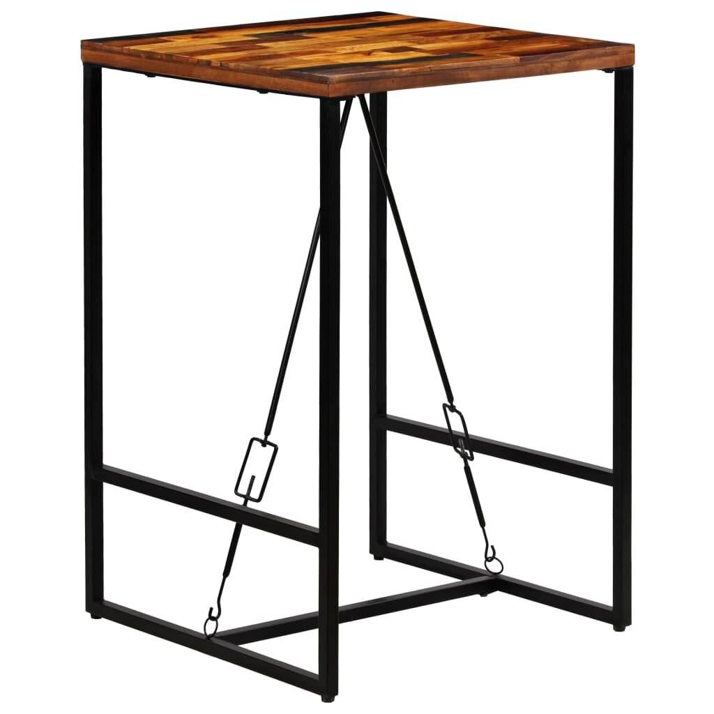 Symbolbild für vidaXL Bartisch Altholz Massiv 70x70x106 cm