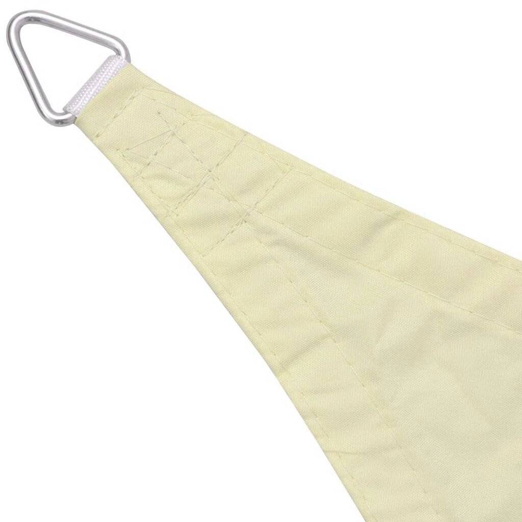 Sonnensegel Oxford Gewebe Rechteckig 4 x 6 m Creme-3
