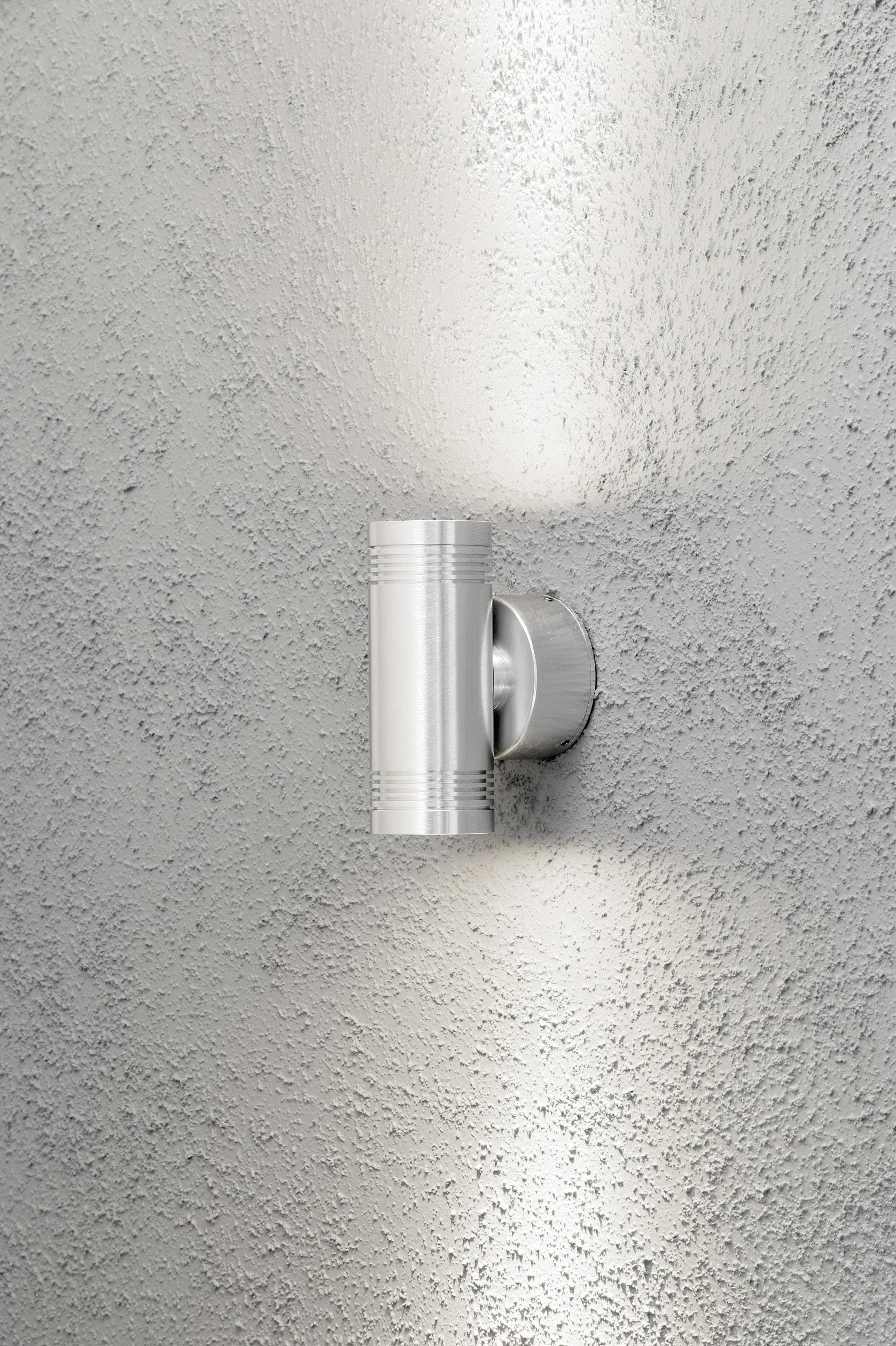 KONSTSMIDE LED-Außenwandleuchte 6 W Warm-Weiß Konstsmide 7930-310 Aluminium